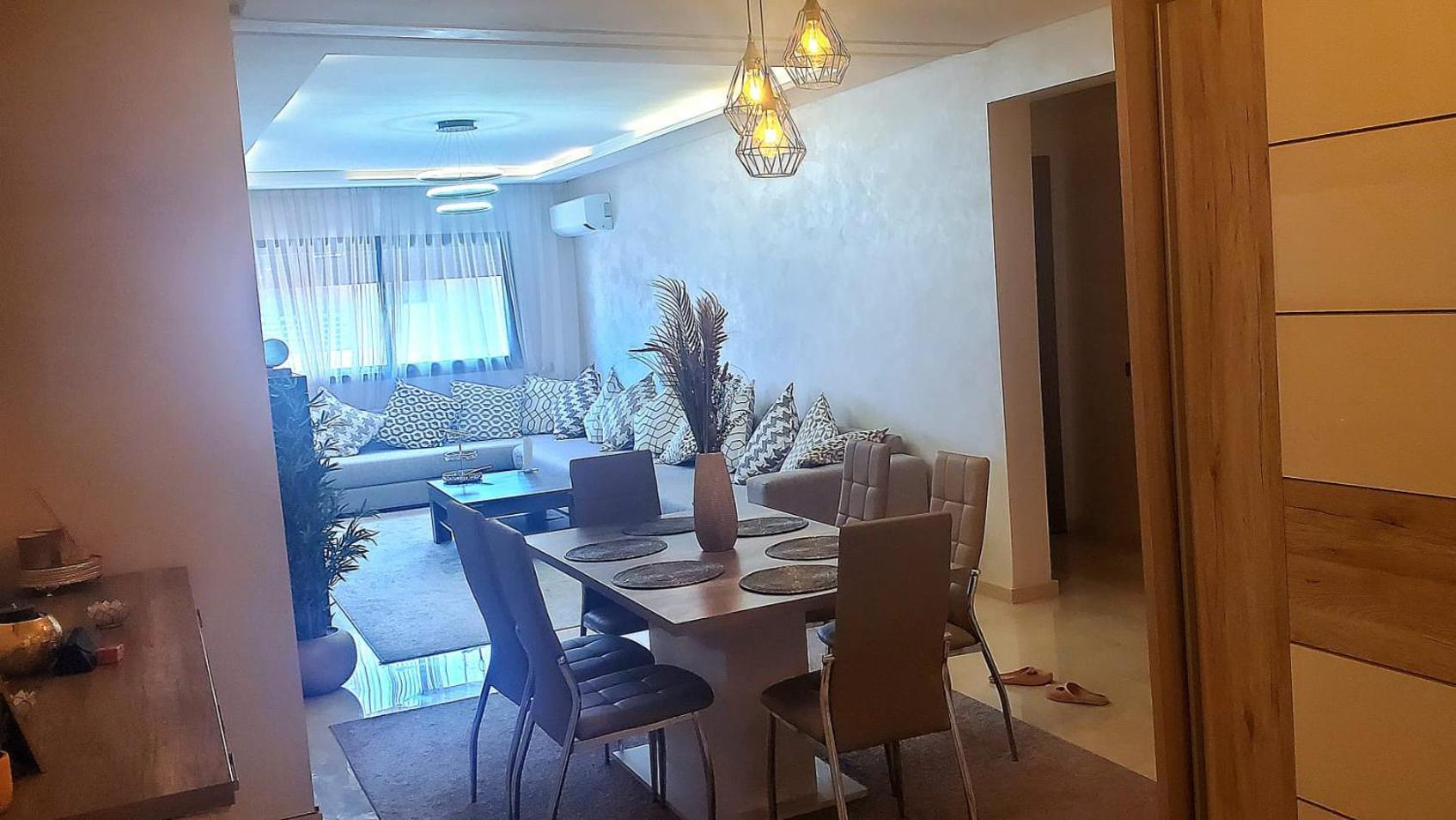 Super Appartement Haut Standing Ensoleille Gare Marrakesh Bagian luar foto